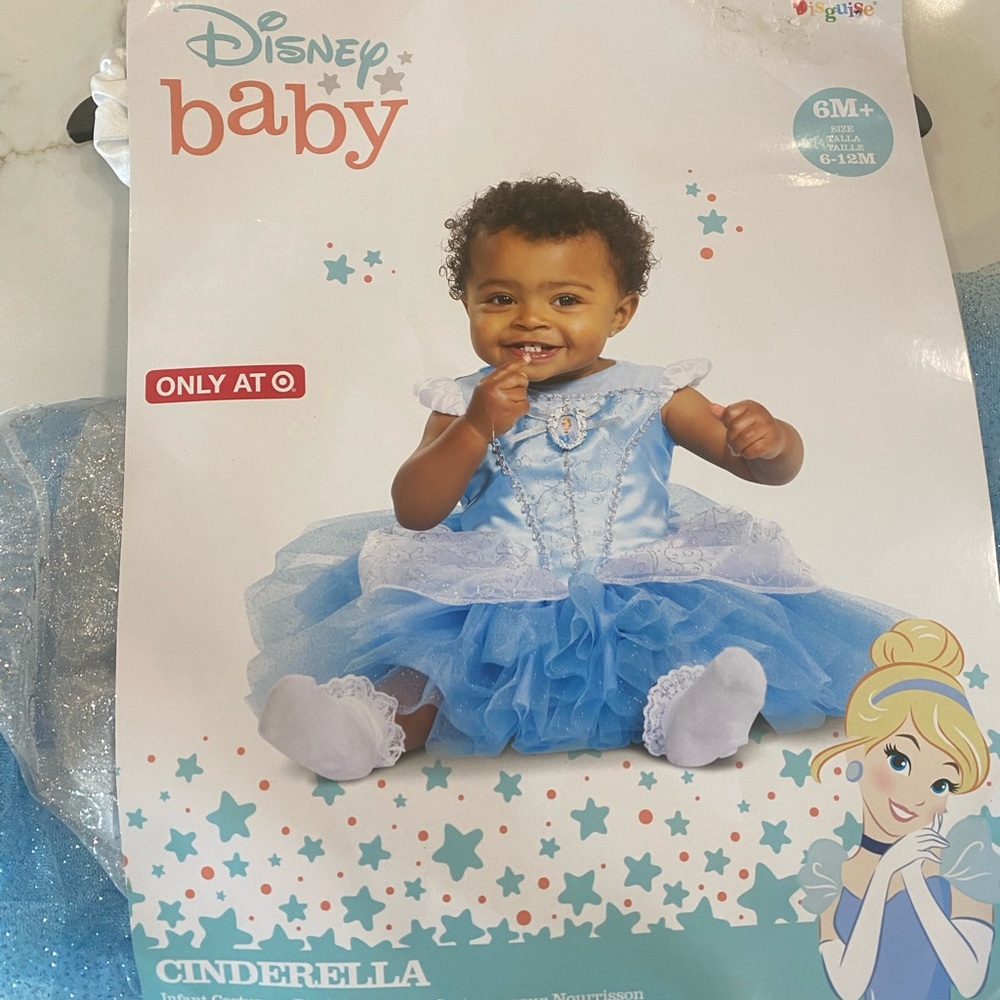 Cinderella Halloween Costume 6 plus months
